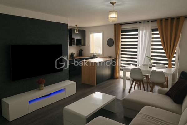 Appartement de 56,97 m²