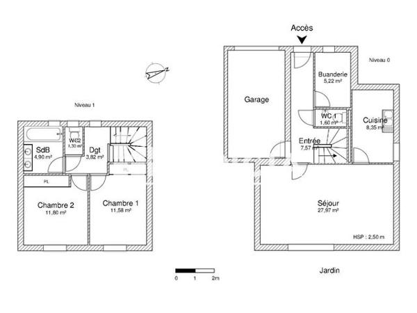 Location Maison 4 pièces 86.8 m² - 10 IMPASSE DES CLOUTIERS Leguevin 31490