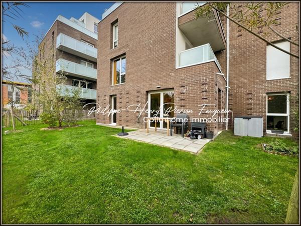 A vendre📍 Beau T3 lumineux avec jardin privatif et parkings – Résidence 2023 à MONS EN BAROEUL (59370)