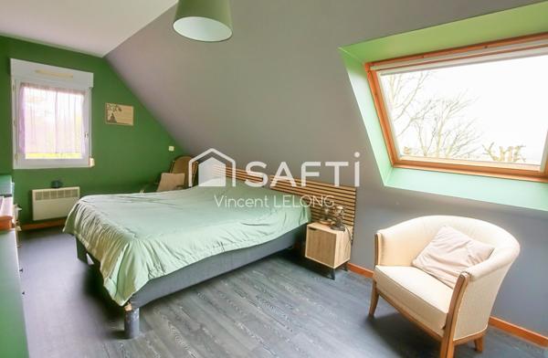 Pavillon semi plain pied T7 à Coulogne niché dans un havre de paix