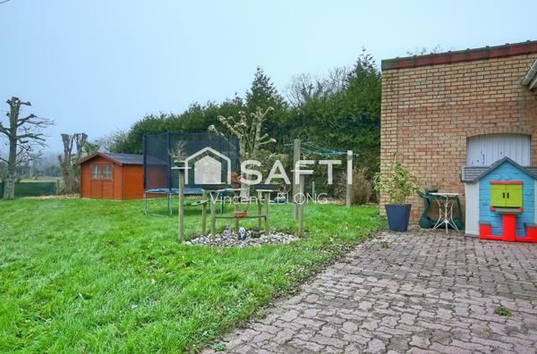 Pavillon semi plain pied T7 à Coulogne niché dans un havre de paix