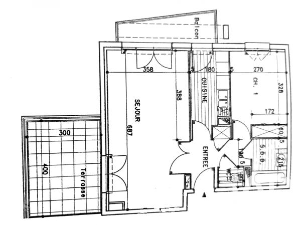 Appartement à vendre 2 pièces 50,8 m² Chartres