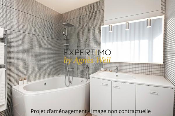 RUEIL-MALMAISON - BUZENVAL - APPARTEMENT FAMILIAL 6 PIÈCES TRÈS LUMINEUX AVEC GRANDES BAIES VITRÉES