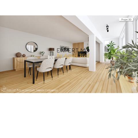 RUEIL-MALMAISON - BUZENVAL - APPARTEMENT FAMILIAL 6 PIÈCES TRÈS LUMINEUX AVEC GRANDES BAIES VITRÉES