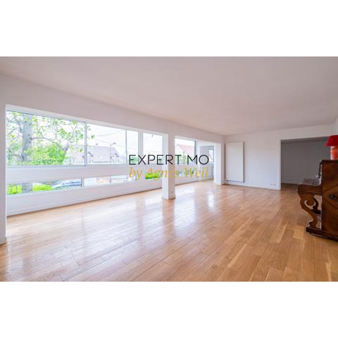 RUEIL-MALMAISON - BUZENVAL - APPARTEMENT FAMILIAL 6 PIÈCES TRÈS LUMINEUX AVEC GRANDES BAIES VITRÉES