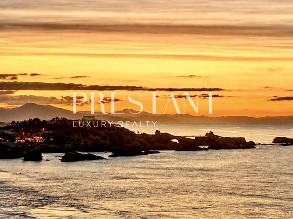Appartement entièrement rénové en première ligne, vue Océan, BIARRITZ