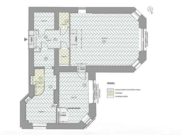 Appartement entièrement rénové en première ligne, vue Océan, BIARRITZ