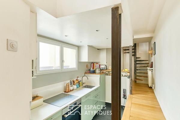 Lumineux appartement rénové par architecte – Quartier Sentier