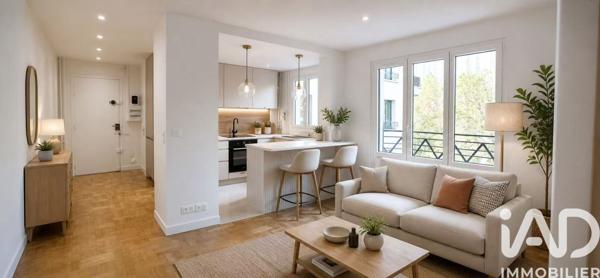 Appartement à vendre 3 pièces 65,56 m² Issy-les-Moulineaux