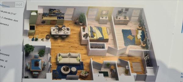 Appartement à vendre à Plougonvelin dans le Finistère (29217), ref : 29031-PA-124-T3