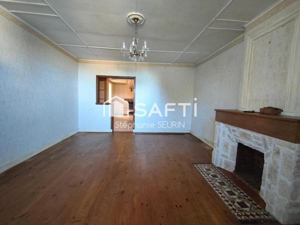 maison de bourg et terrain constructible