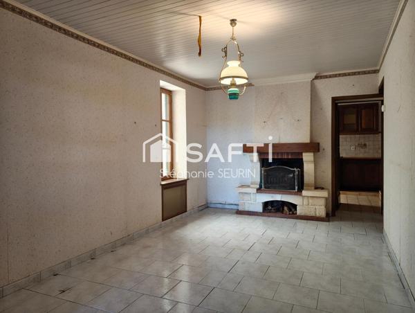 maison de bourg et terrain constructible