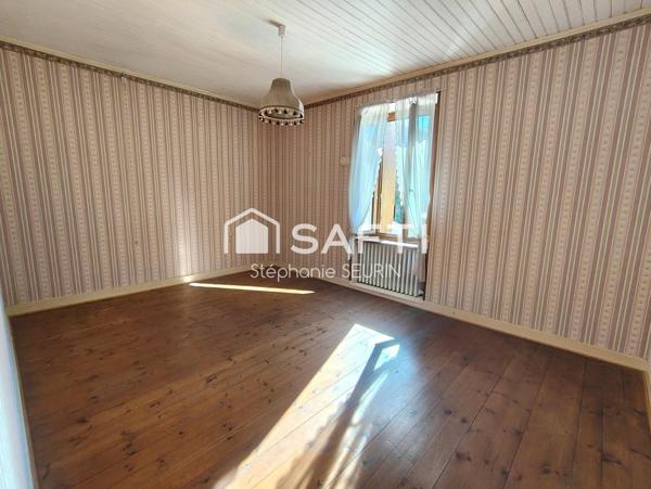 maison de bourg et terrain constructible