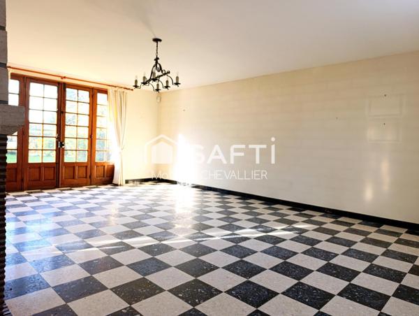 Maison de caractère au fort potentiel