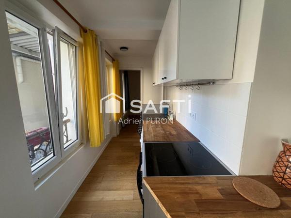 T2 lumineux au calme – métro à 2 min