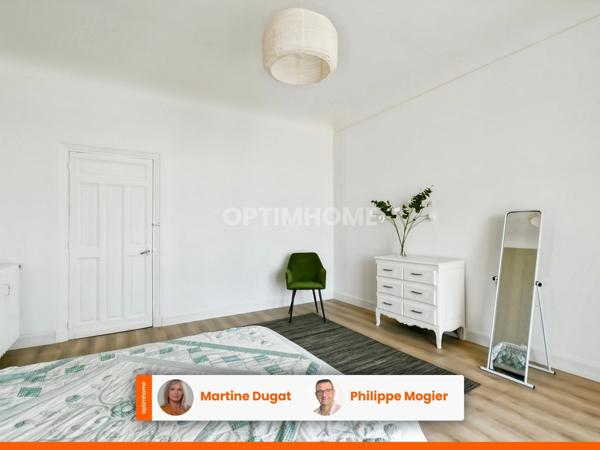 Magnifique appartement de 97 m² avec ascenseur, au 5ème étage d'un ancien hôtel de luxe avec gardien, triangle d'or à VICHY