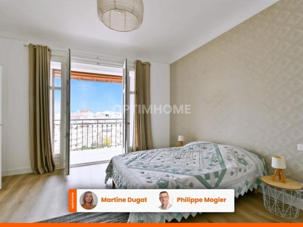 Magnifique appartement de 97 m² avec ascenseur, au 5ème étage d'un ancien hôtel de luxe avec gardien, triangle d'or à VICHY