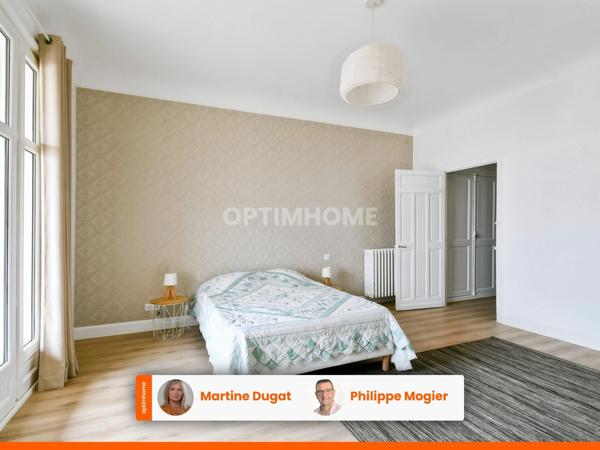 Magnifique appartement de 97 m² avec ascenseur, au 5ème étage d'un ancien hôtel de luxe avec gardien, triangle d'or à VICHY
