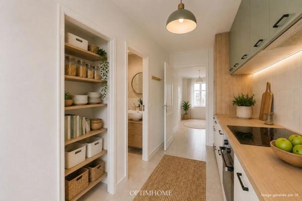 Appartement traversant de 3 pièces / 60.26 m² - SAINT MANDE (94) proche Bois de Vincennes - Fort potentiel - A rénover