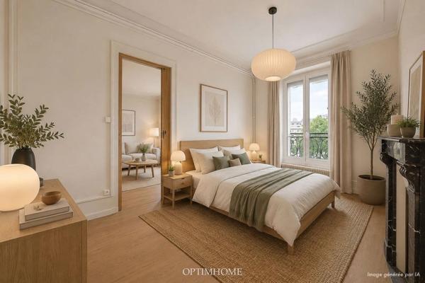 Appartement traversant de 3 pièces / 60.26 m² - SAINT MANDE (94) proche Bois de Vincennes - Fort potentiel - A rénover
