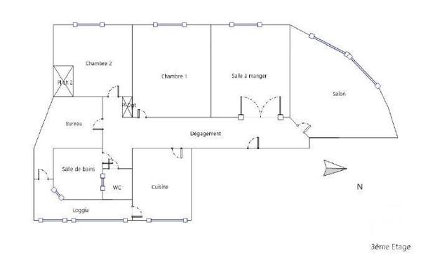 Appartement T4 à vendre  4 pièces - 112,76 m2 RENNES - 35