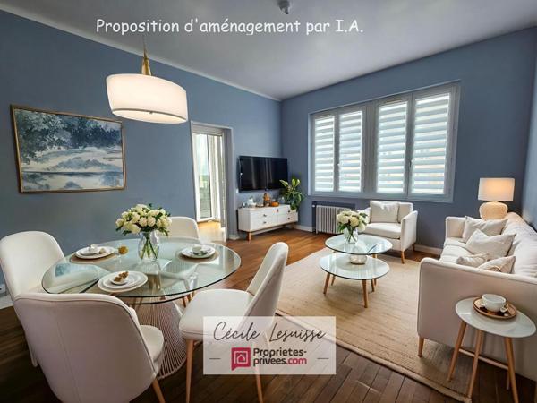 Appartement lumineux 4 pièces