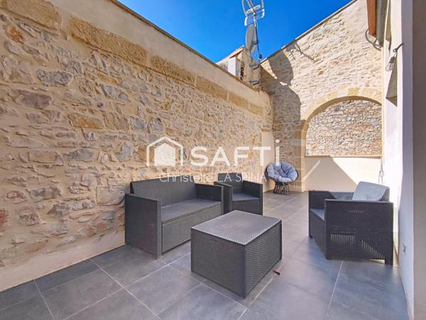 Authentique maison de village rénovée avec terrasse