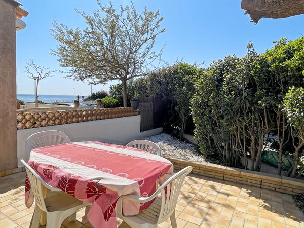 Pavillon Sausset Les Pins 1 pièce(s) 23.39 m2 - terrasse de 15m2 vue mer