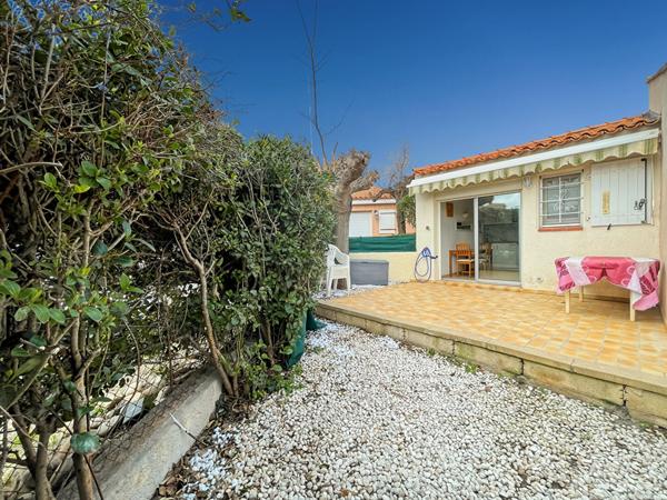 Pavillon Sausset Les Pins 1 pièce(s) 23.39 m2 - terrasse de 15m2 vue mer