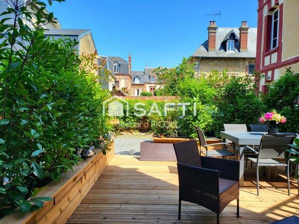 App RDC 95m²- terrasse 31m² - Pkg - Plage-Centre 3' à pied