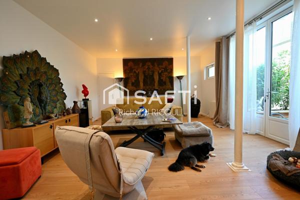 App RDC 95m²- terrasse 31m² - Pkg - Plage-Centre 3' à pied