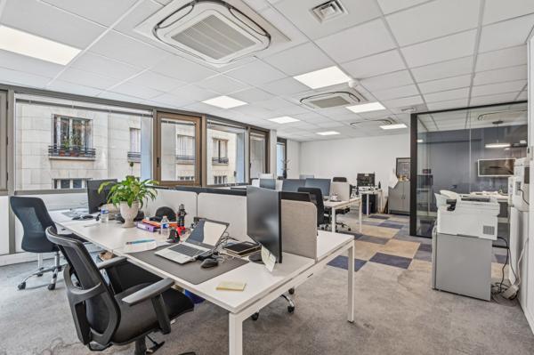 Bureaux à louer à Paris proches commerces et transports quartier Passy