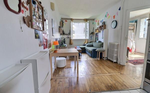 Appartement à vendre    2 pièces • 34 m2 Paris 19