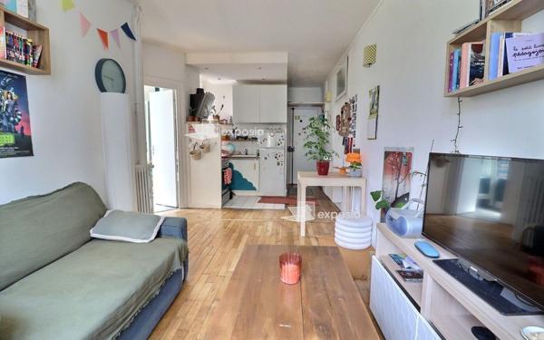 Appartement à vendre    2 pièces • 34 m2 Paris 19