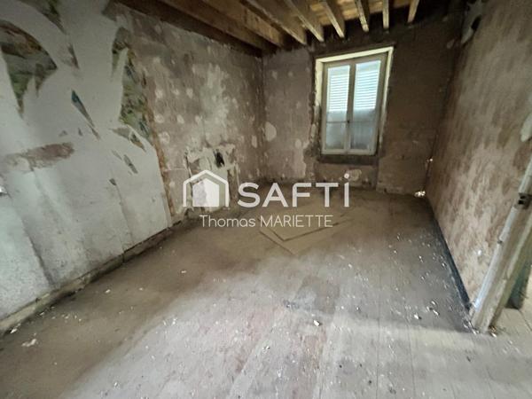 Maison, avec fort potentiel, restaurer dans son intégralité