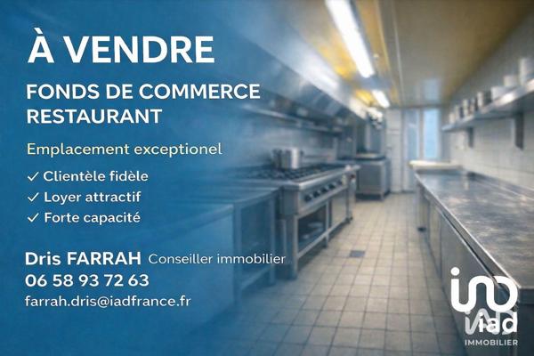 Restaurant à vendre 300 m² Nanterre