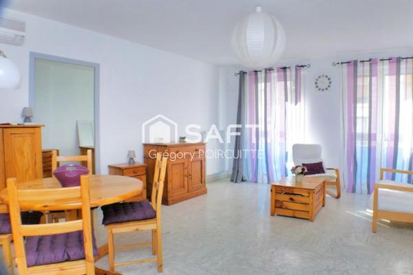 Lumineux T3 avec véranda de 14m2 au cœur de Hyères