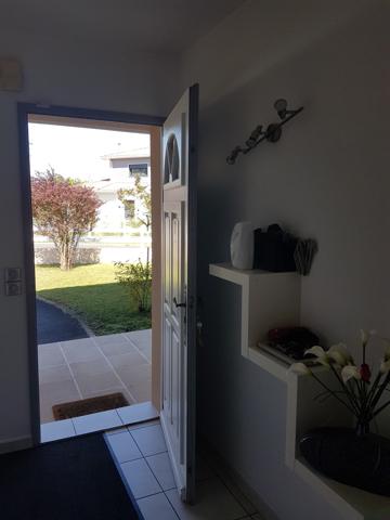 En placement idéal pour cette maison à Lège bourg