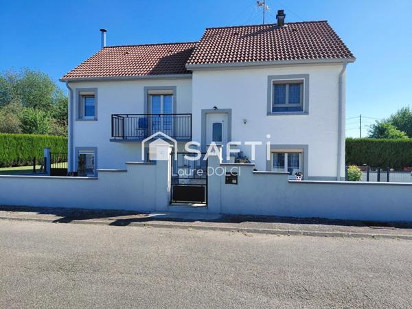 Maison de 110 m²  5 pièces terrasse et double garage