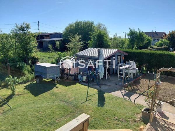 Maison de 110 m²  5 pièces terrasse et double garage