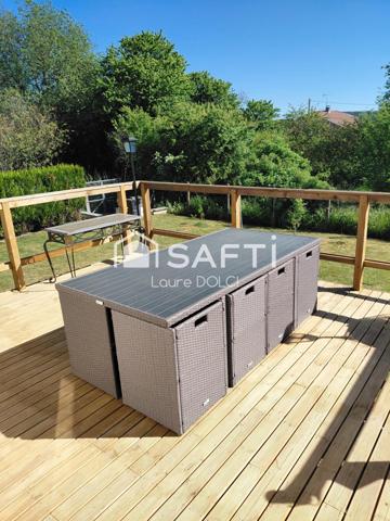 Maison de 110 m²  5 pièces terrasse et double garage