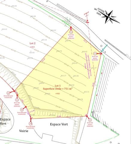 Terrain à vendre 751 m² Grammond