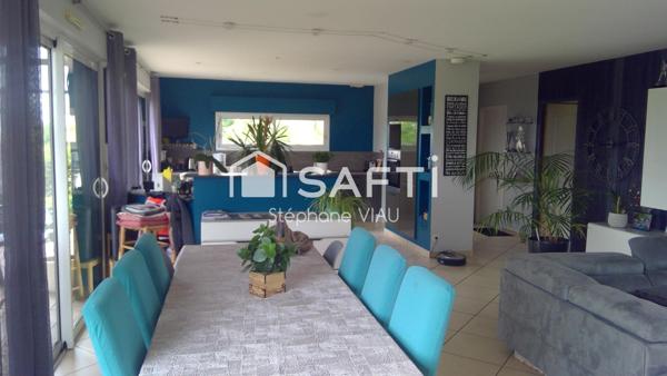 Belle maison écologique de 150 m2 sur un terrain de 3000m2