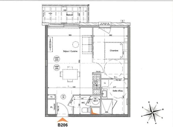A LOUER : APPARTEMENT T2 - MONTAIGU