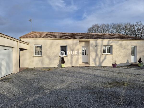 Maison plain-pied à vendre, 5 pièces - Aizenay 85190