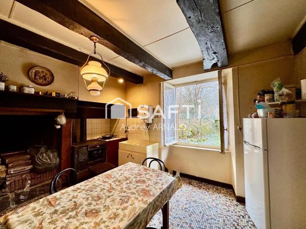 À vendre – Maison en pierre avec jardin à Saint-Merd-la-Breuille (Creuse)