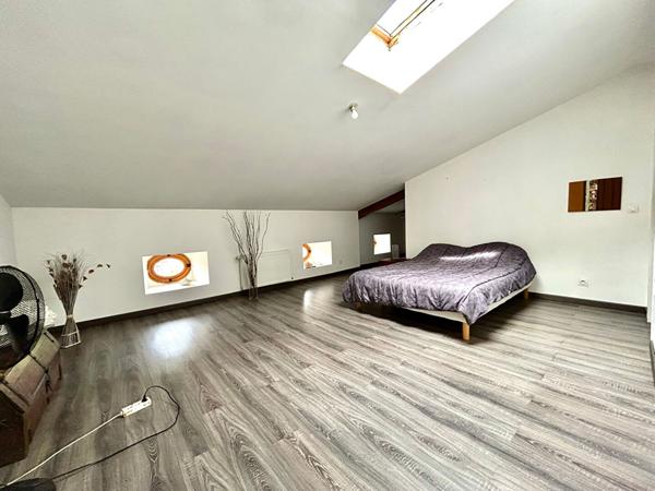 A VENDRE MAISON DE MAITRE DIVISE EN TROIS APPARTEMENTS + GARAGE + JARDIN