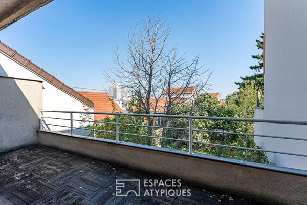 Maison écoresponsable avec jardin quartier Percy