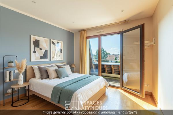 Maison écoresponsable avec jardin quartier Percy