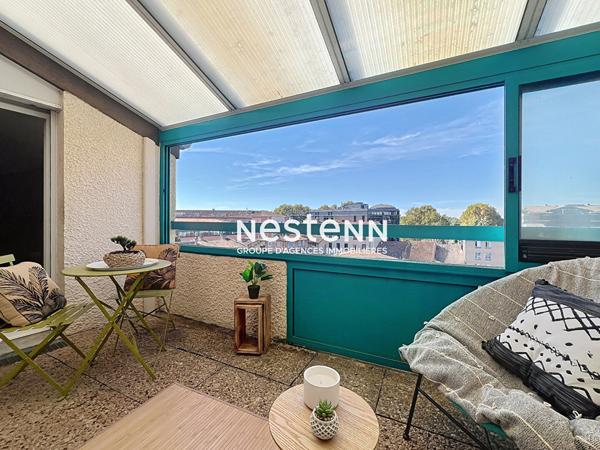 A VENDRE - TOULOUSE Palais de Justice -T3/4 de 114 m² avec TERRASSE 37m² sans vis à vis+ GARAGE + PARKING + CAVE